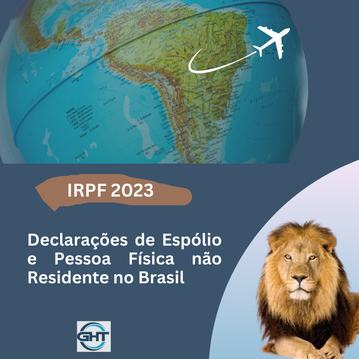DIRPF 2023  Declarações de Espólio e Pessoa Física não Residente no Brasil